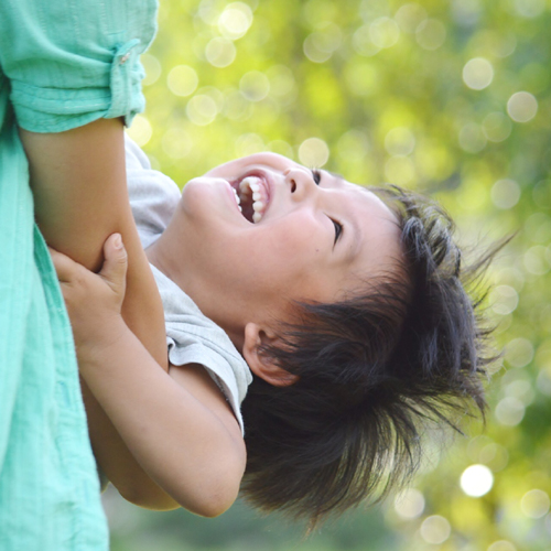 笑顔の子供